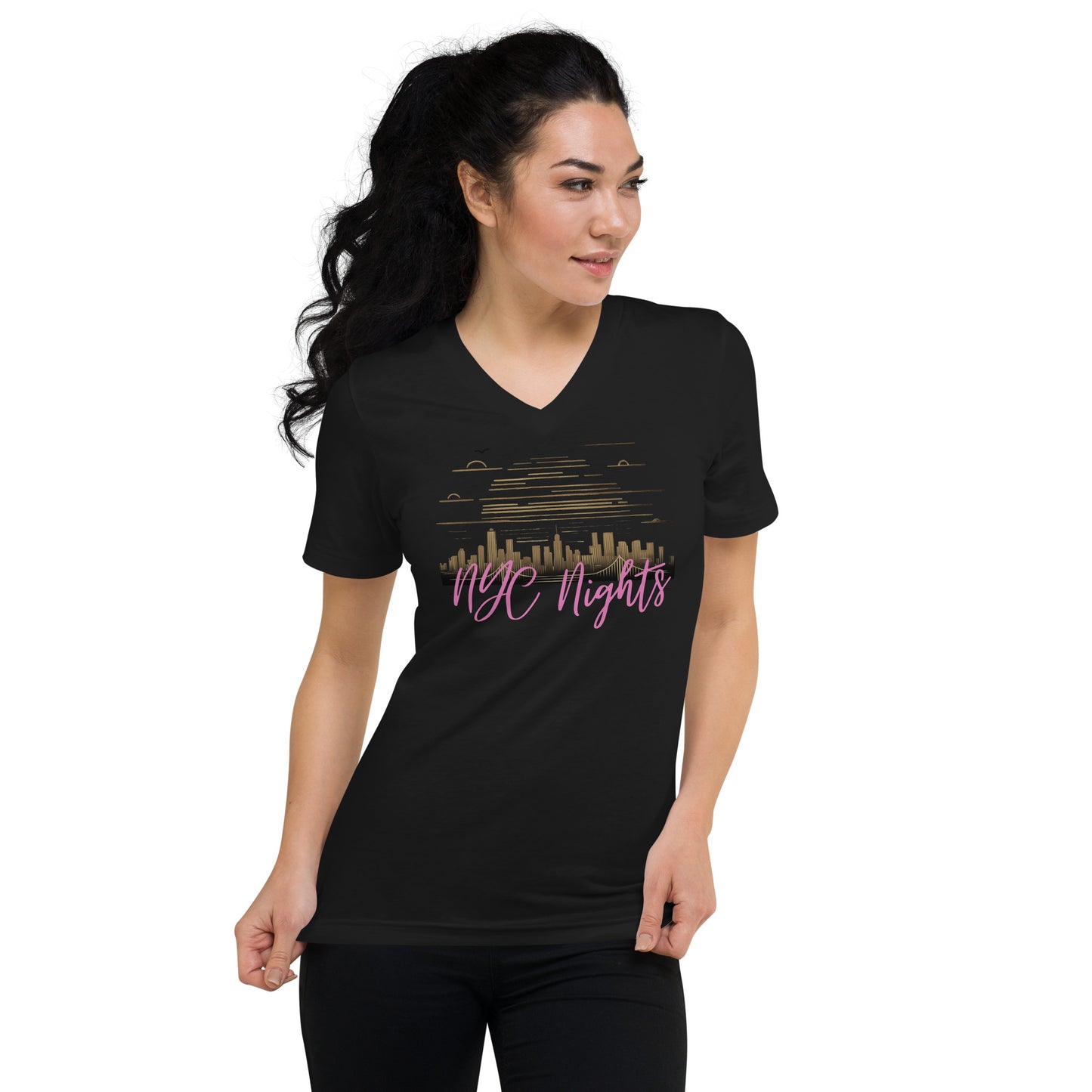 Nova Graphic Short Sleeve V-Neck T-Shirt