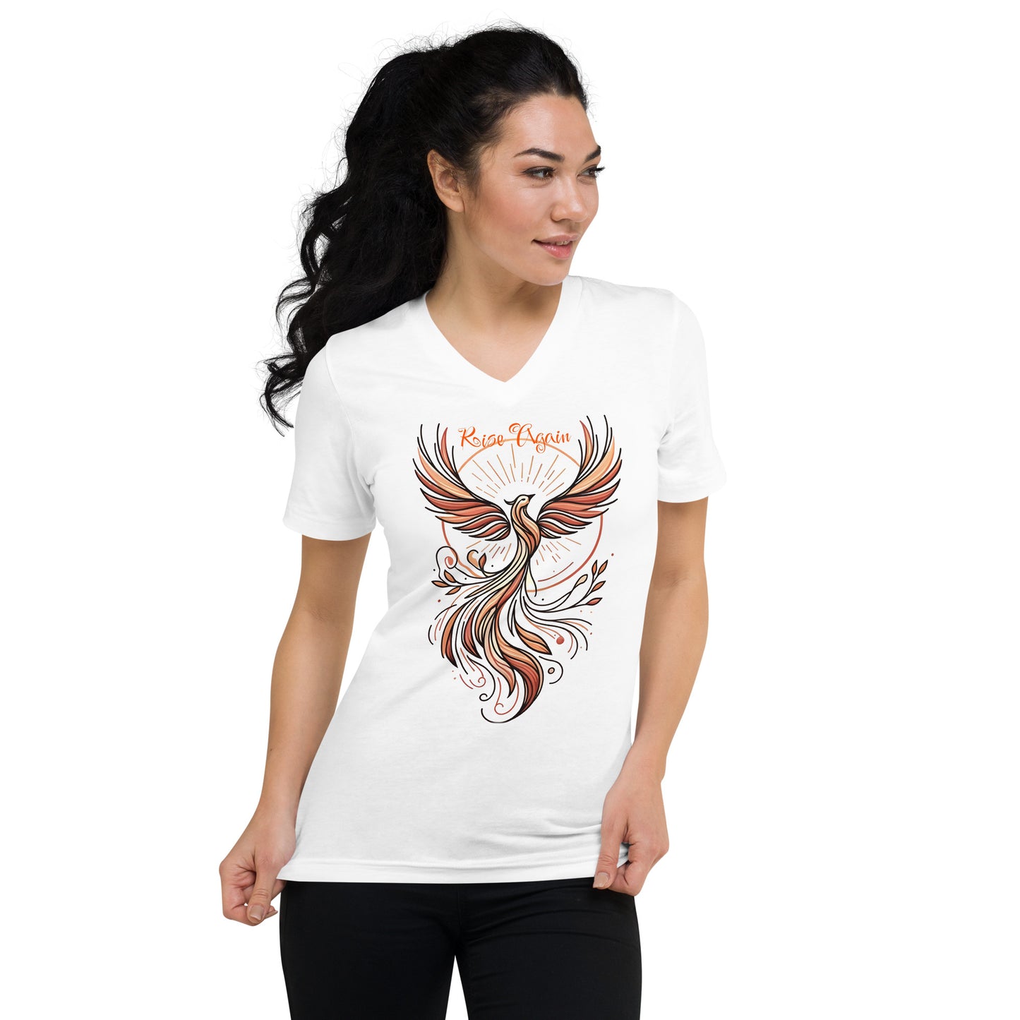 Nova Graphic Short Sleeve V-Neck T-Shirt