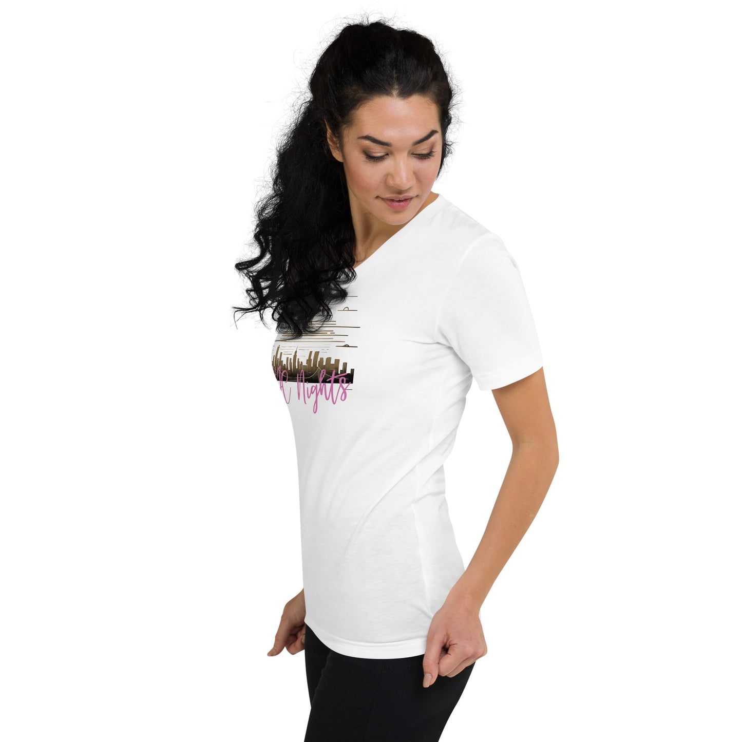 Nova Graphic Short Sleeve V-Neck T-Shirt