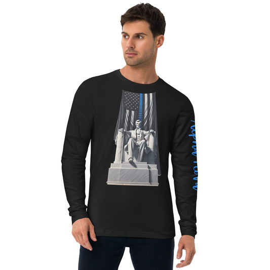 Men's Thin Blue Line Long Sleeve Shirt