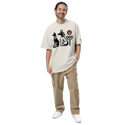 Men's Alpha Oversized Graphic T-shirt