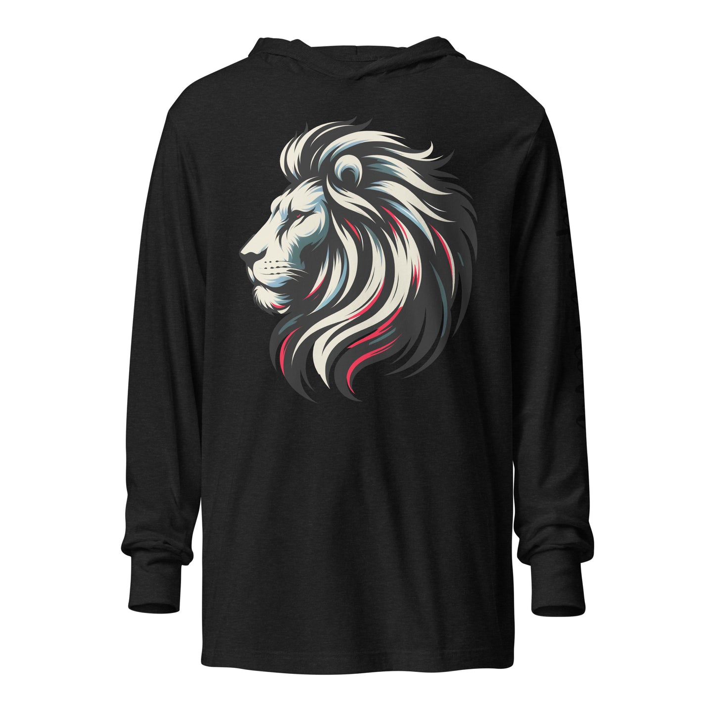 Men's Hooded Graphic Long-Sleeve Tee