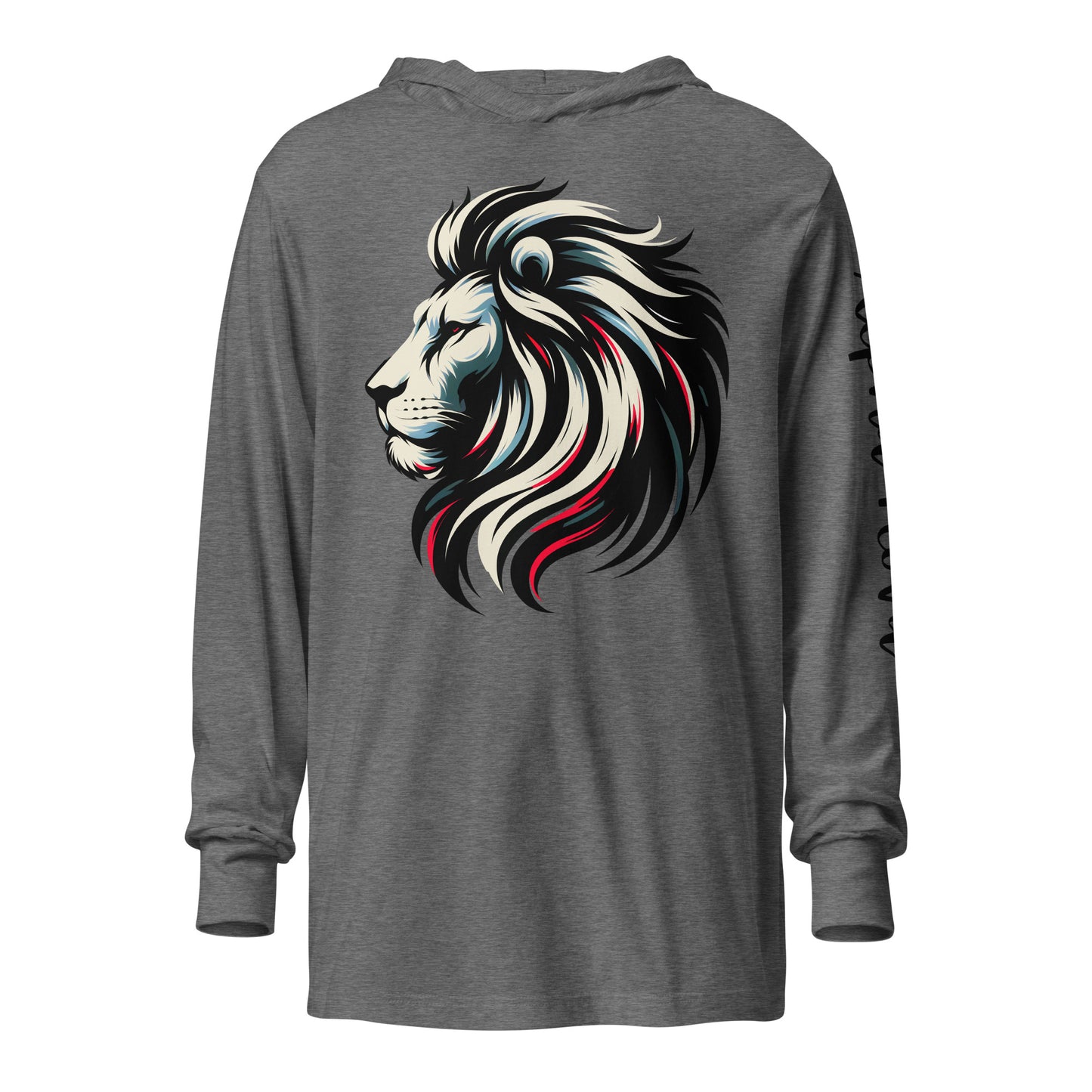 Men's Hooded Graphic Long-Sleeve Tee