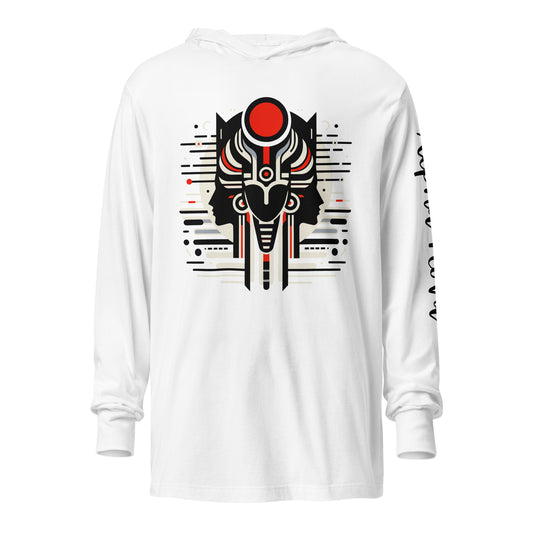 Men's Hooded Graphic Long-Sleeve Tee