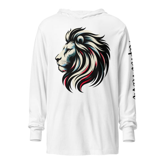 Men's Hooded Graphic Long-Sleeve Tee