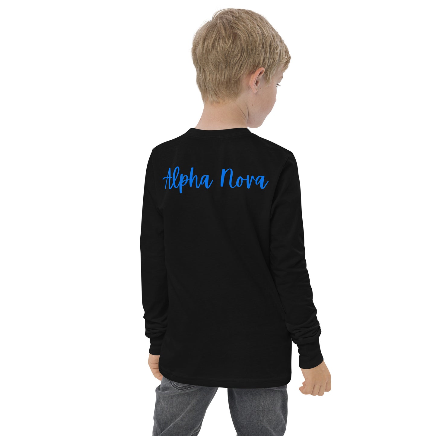 Youth Thin Blue Line Long Sleeve Shirt